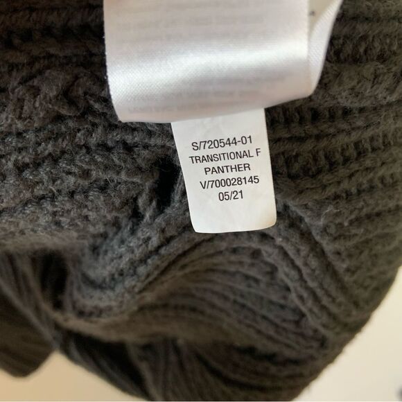 OLD NAVY Women’s Pointelle Knit Open Front Cardigan Panther Grey Size XXL - Picture 9 of 9